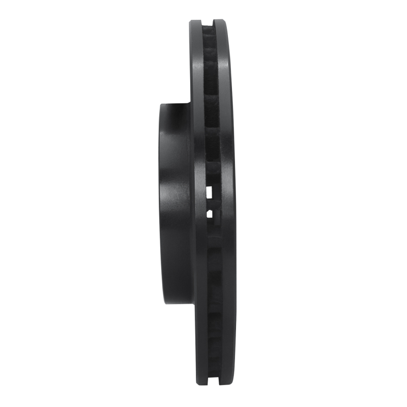 Infiniti I30 Brake Rotor (1) - Front Left - R1 Concepts - Drilled & Slotted - Black - `99-`01